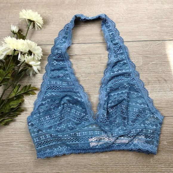 2/$30 Victoria’s Secret Long Line Halter Bralette Bra - Picture 1 of 8